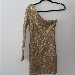 Guess formal one arm dress
